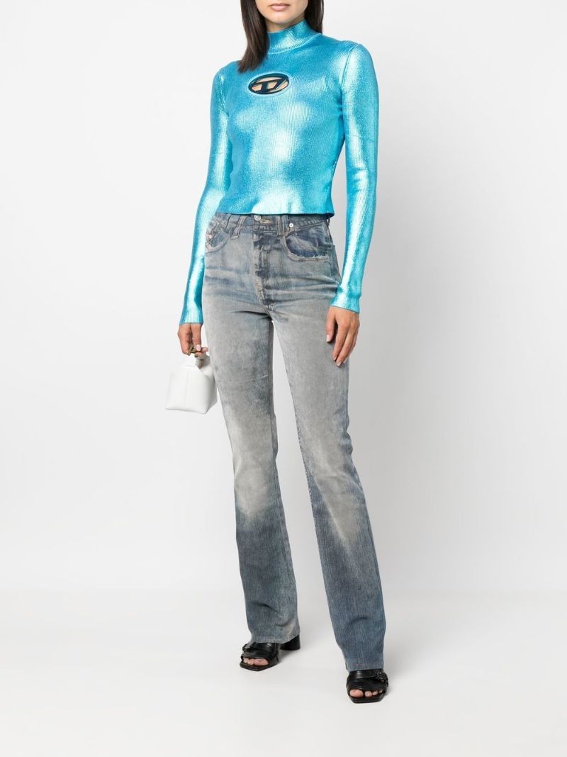 Blue D-escription Flared Jeans