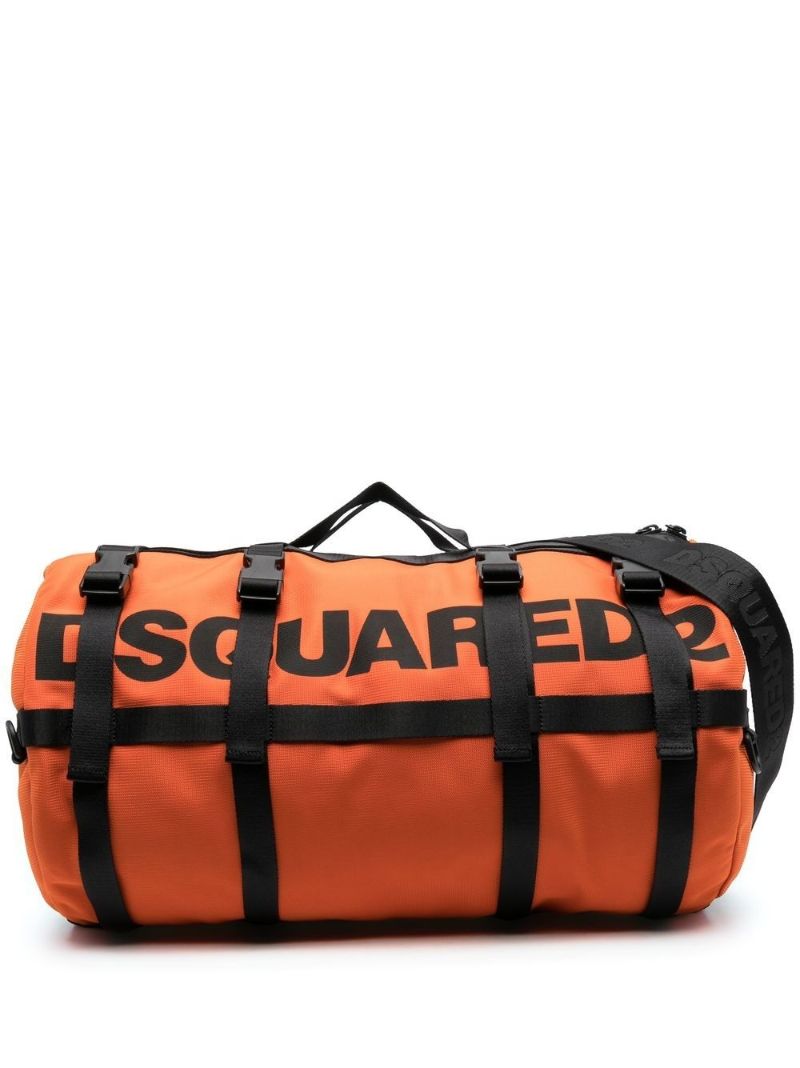 Orange 64th Tube Duffle Bag
