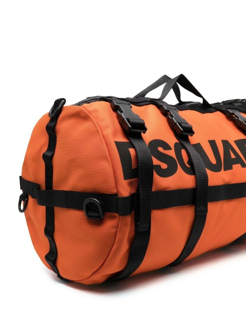 Orange 64th Tube Duffle Bag