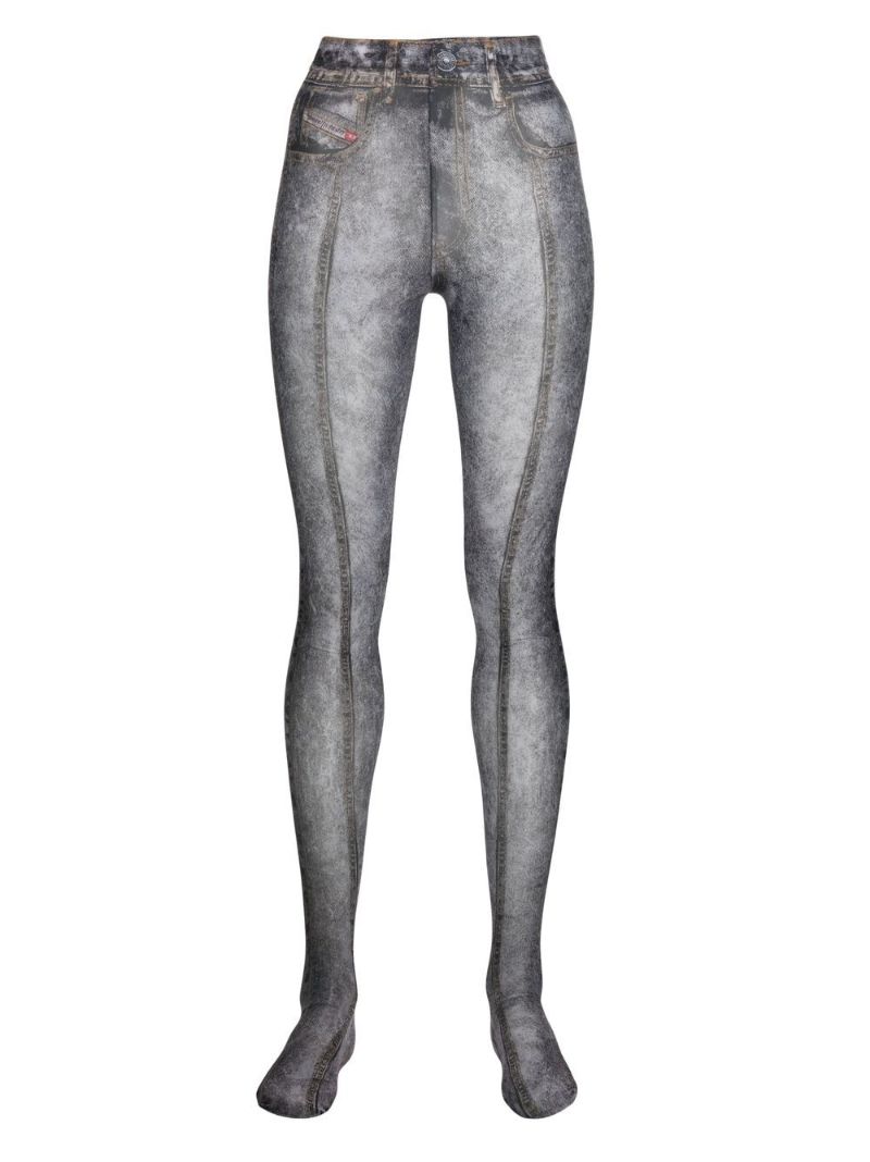 Grey P-koll-f2 Tights