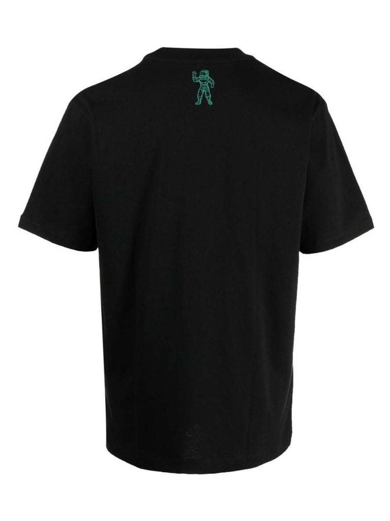 Black Jungle Camo Arch Logo Cotton T-shirt