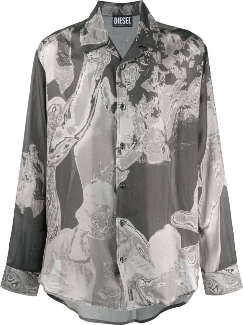 Grey S-darasy-bowl-b Long-sleeve Shirt