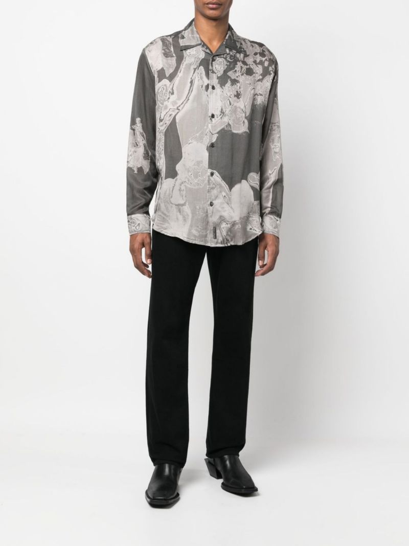 Grey S-darasy-bowl-b Long-sleeve Shirt