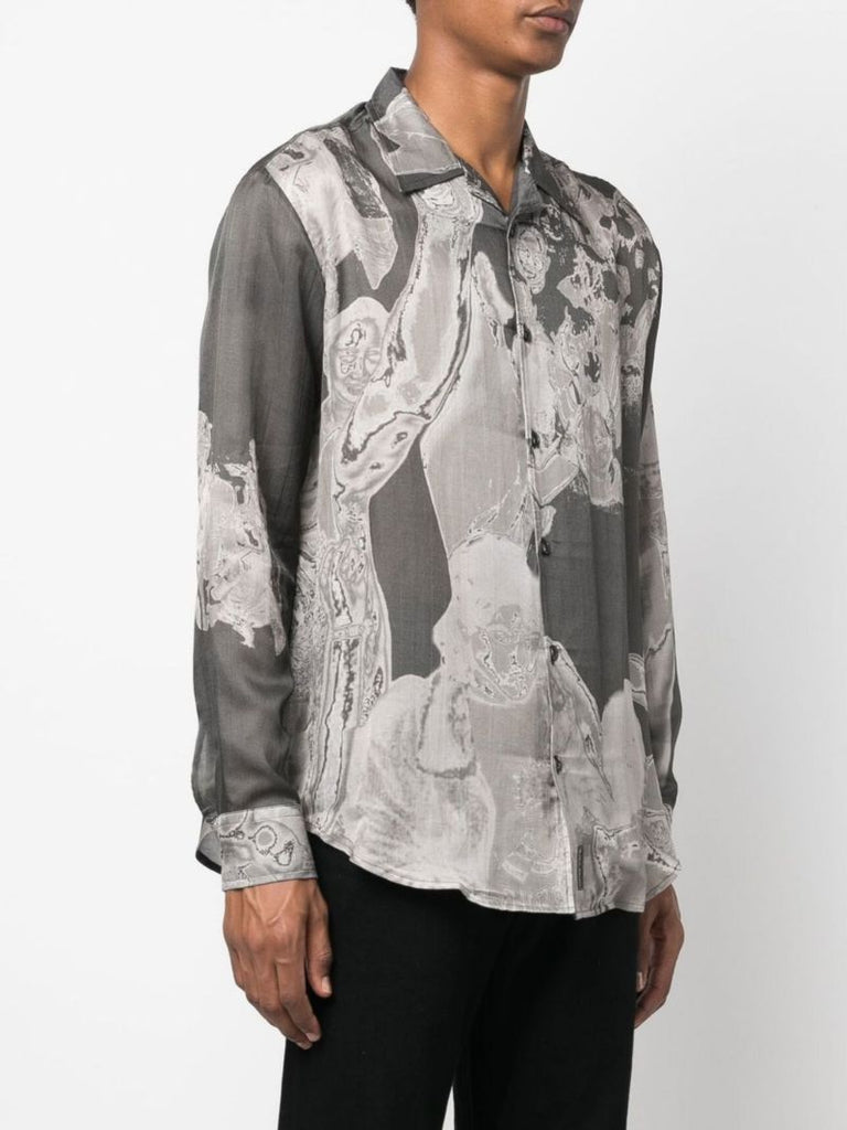 Grey S-darasy-bowl-b Long-sleeve Shirt