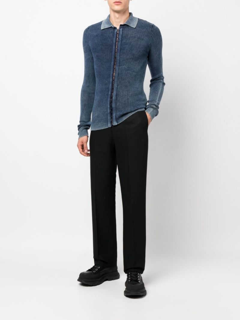 Blue Cotton Sweater