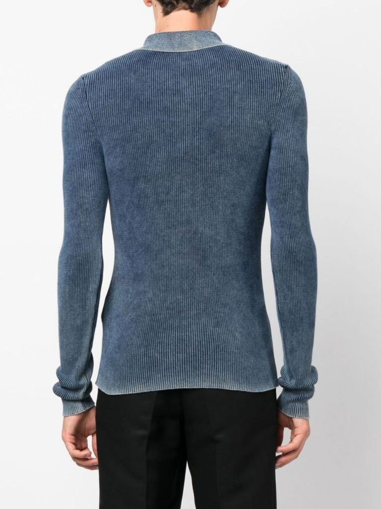Blue Cotton Sweater