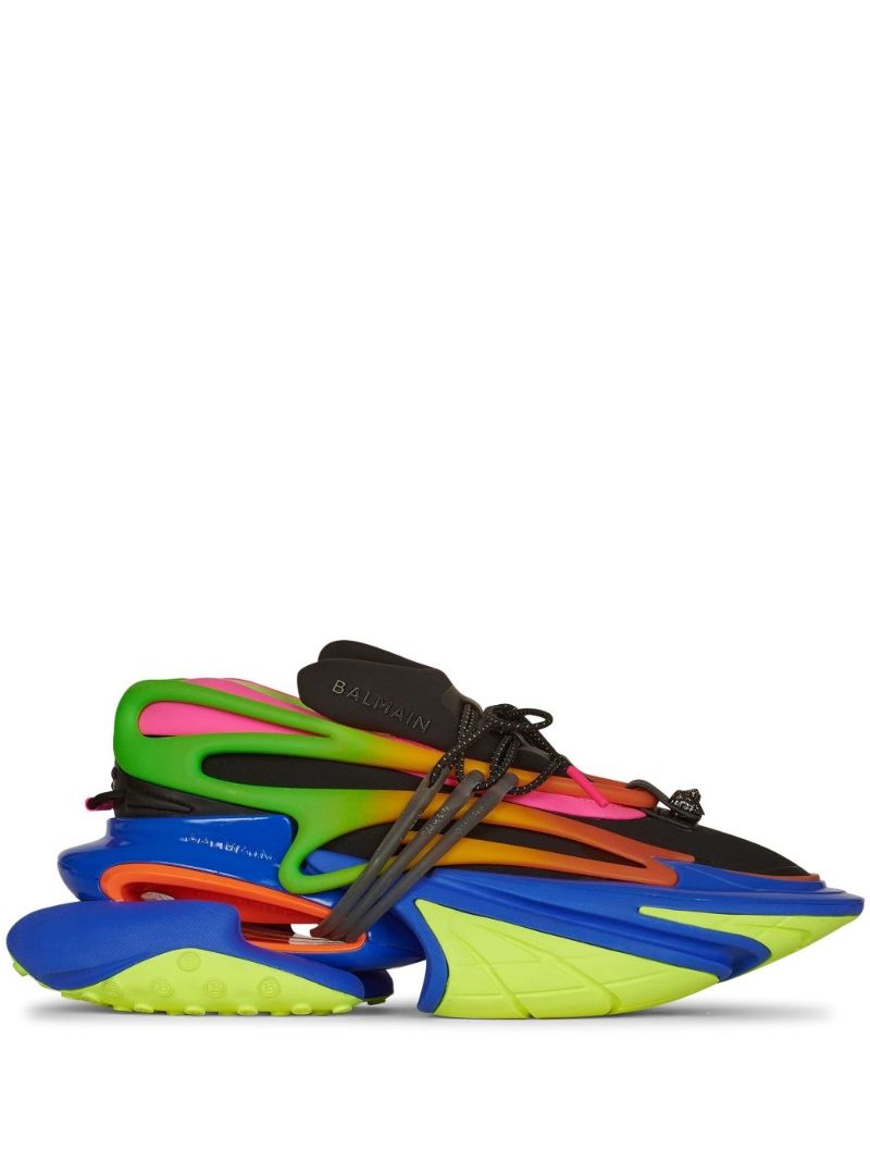 Multicolor Unicorn Low-top Sneakers