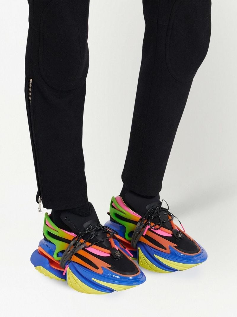 Multicolor Unicorn Low-top Sneakers