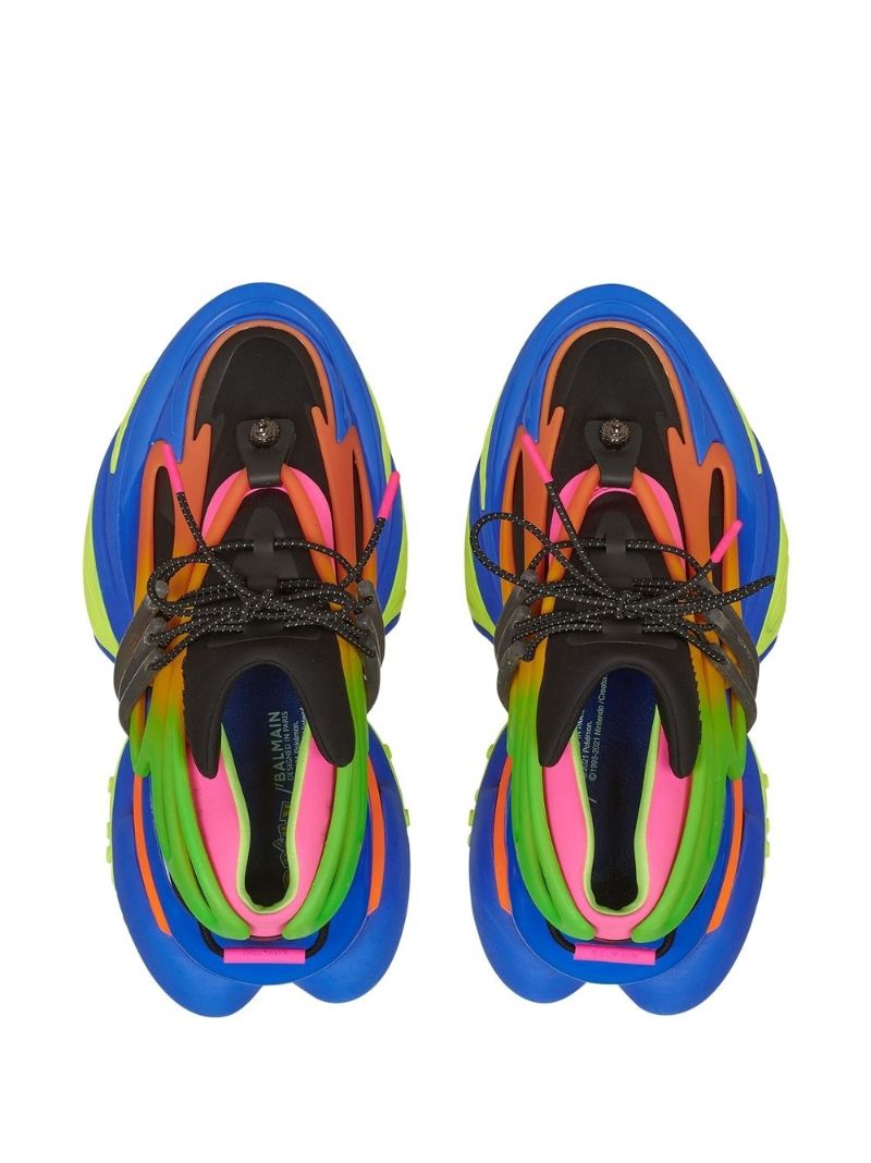 Multicolor Unicorn Low-top Sneakers