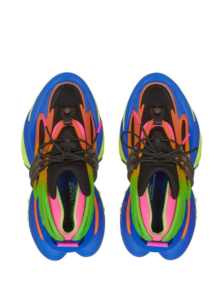 Multicolor Unicorn Low-top Sneakers