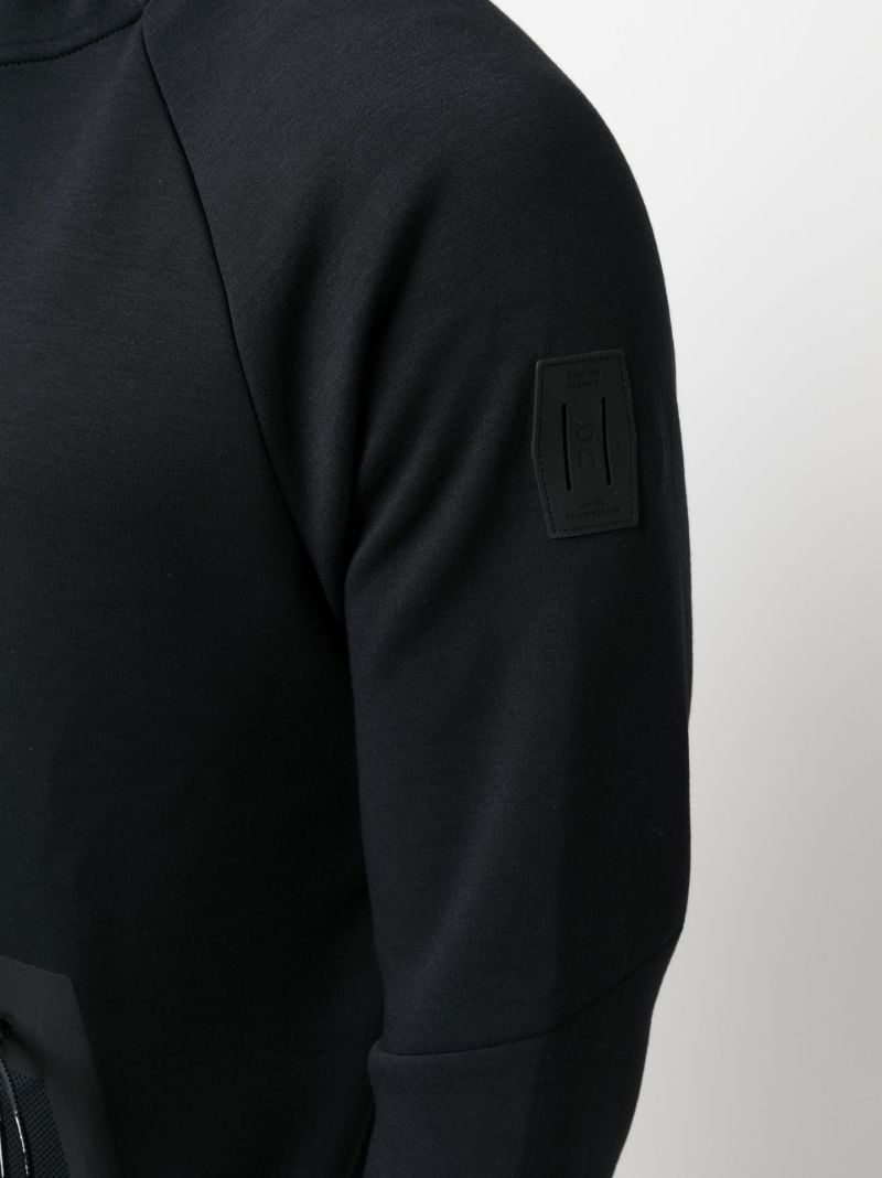 Black Drawstring Hoodie