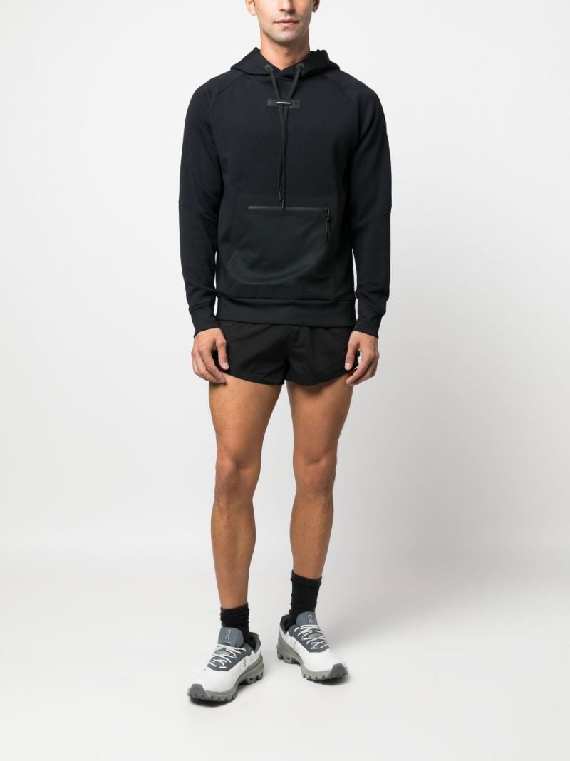 Black Drawstring Hoodie