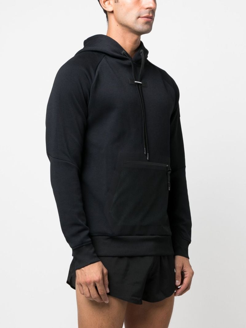 Black Drawstring Hoodie