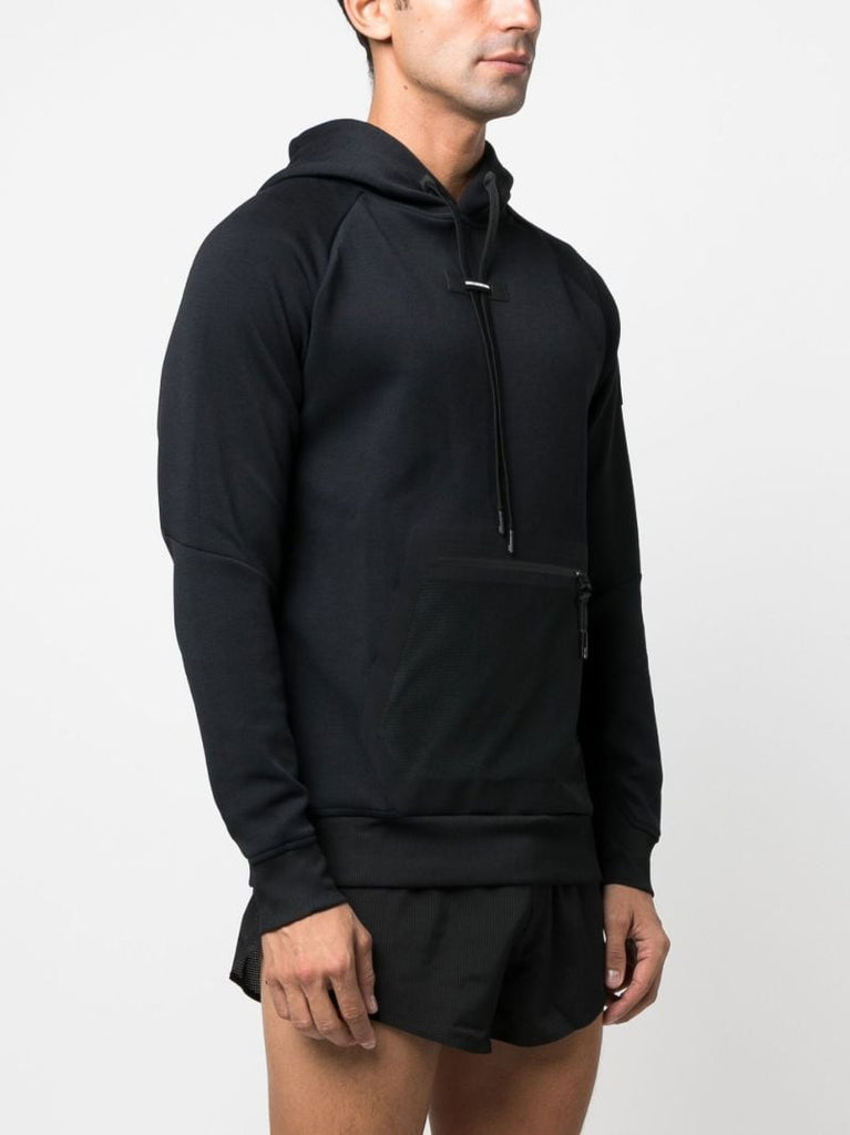 Black Drawstring Hoodie