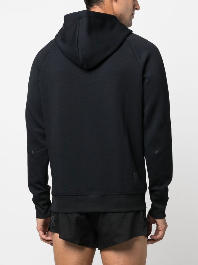 Black Drawstring Hoodie