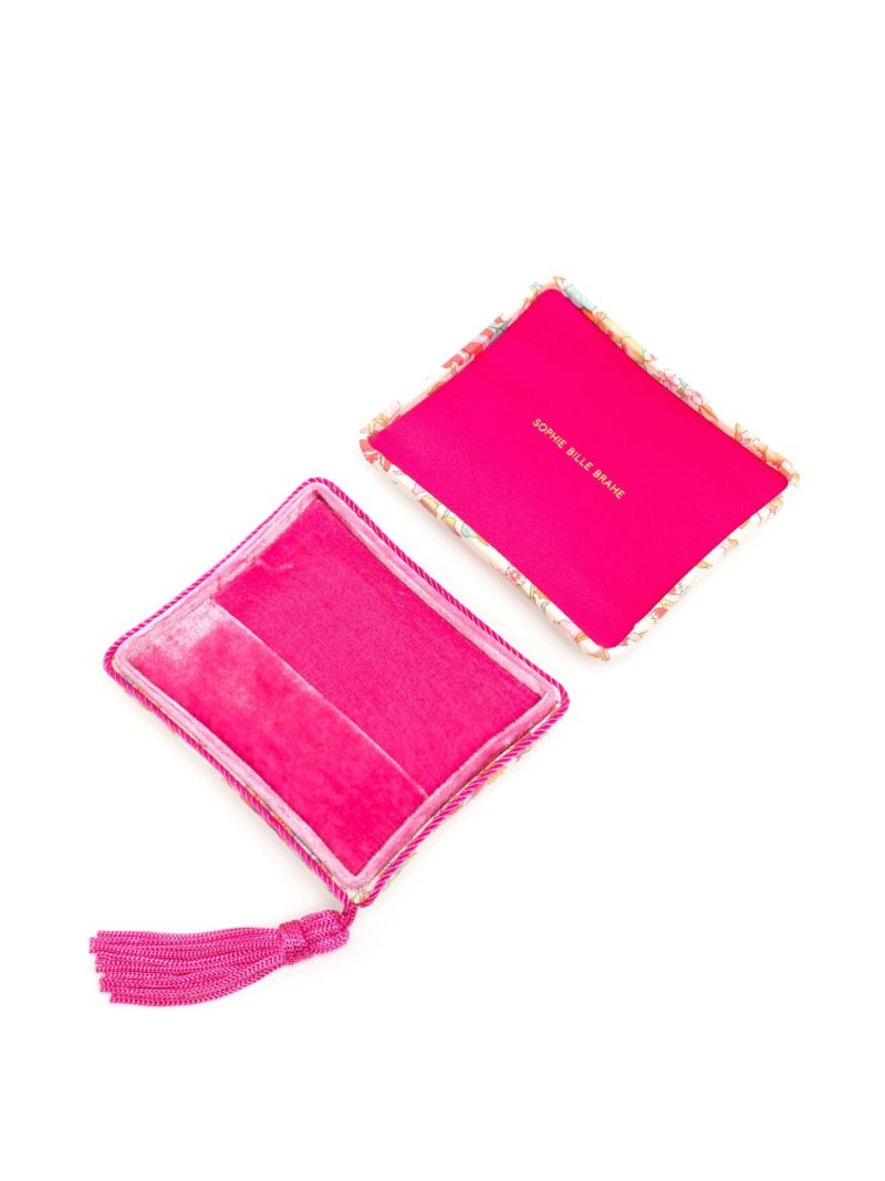 Pink Sonya Velvet Jewellery Box