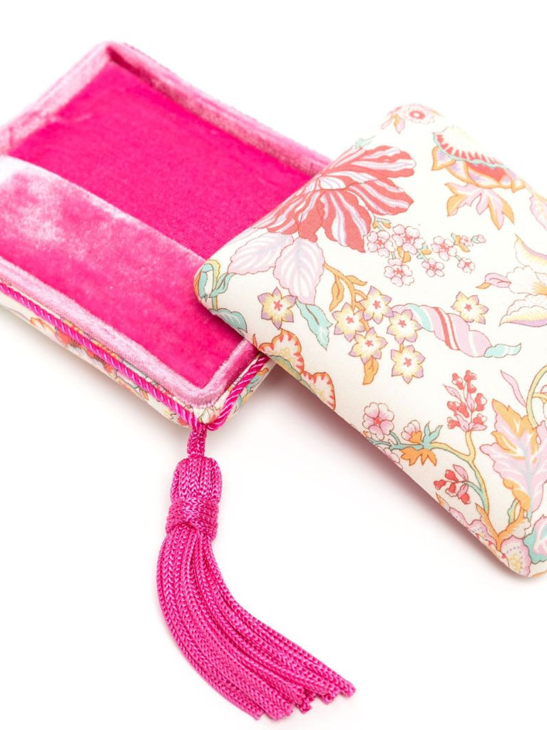 Pink Sonya Velvet Jewellery Box