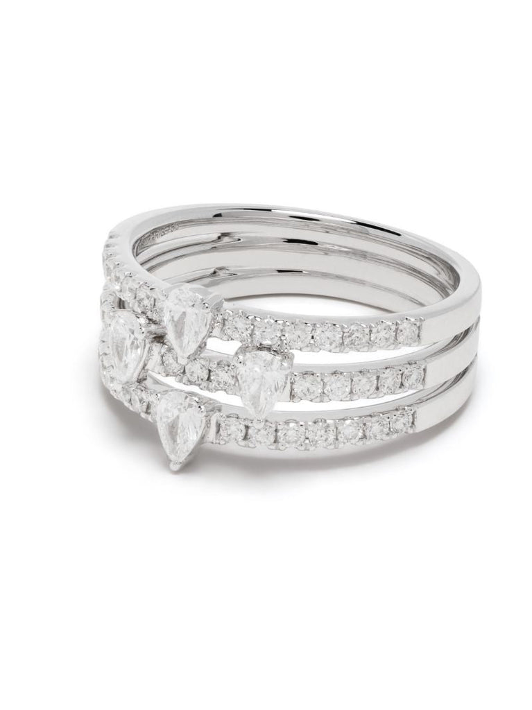 18k White Gold Royale HÃ_x0083_Â©ra Diamond Ring