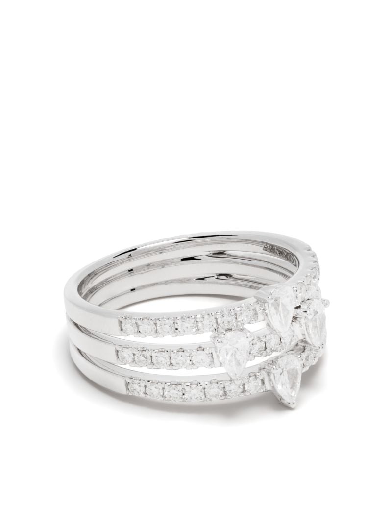 18k White Gold Royale HÃ_x0083_Â©ra Diamond Ring