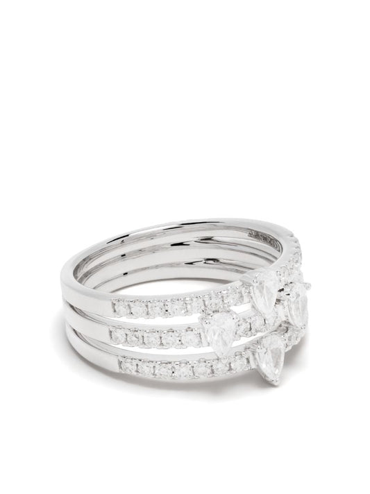 18k White Gold Royale HÃ_x0083_Â©ra Diamond Ring