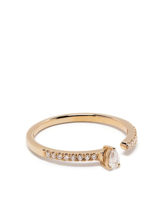 18k Yellow Gold Etincellante HÃ_x0083_Â©ra Diamond Ring