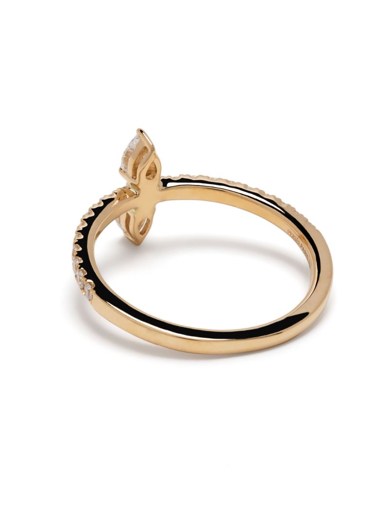 18k Yellow Gold Duo HÃ_x0083_Â©ra Diamond Ring