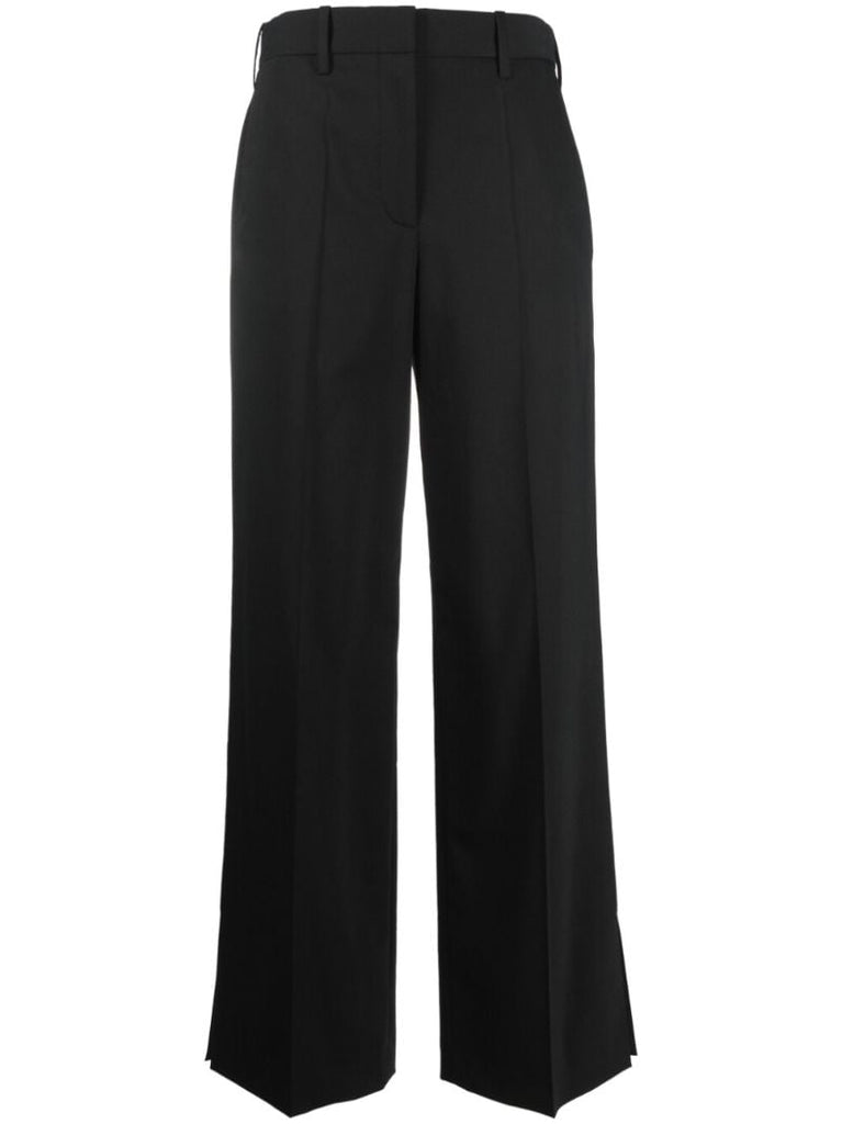 Black Wide-leg Trousers