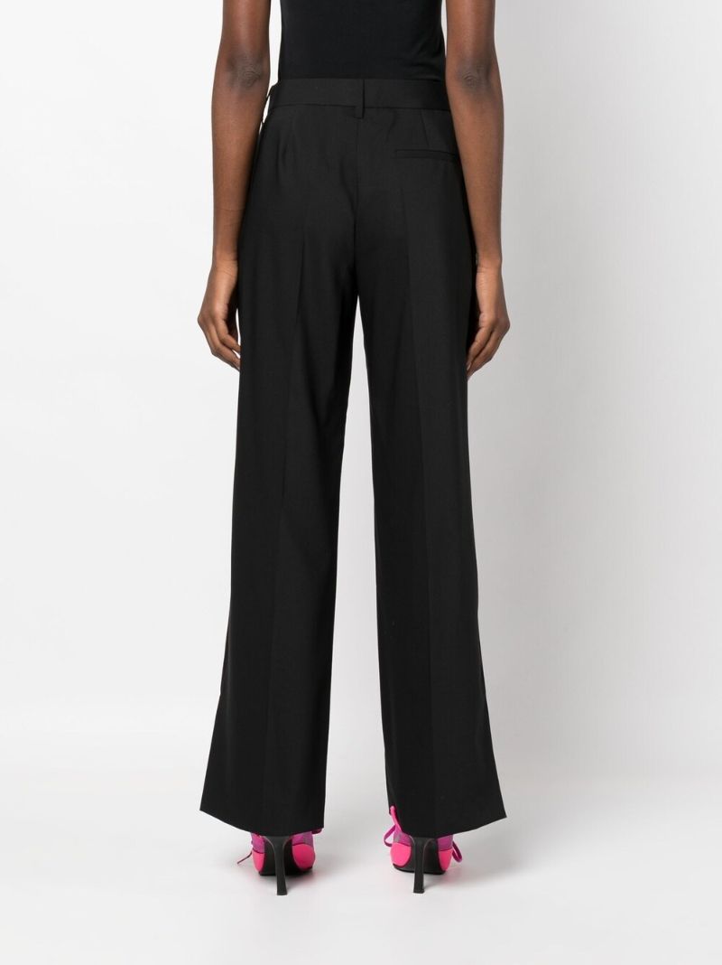 Black Wide-leg Trousers