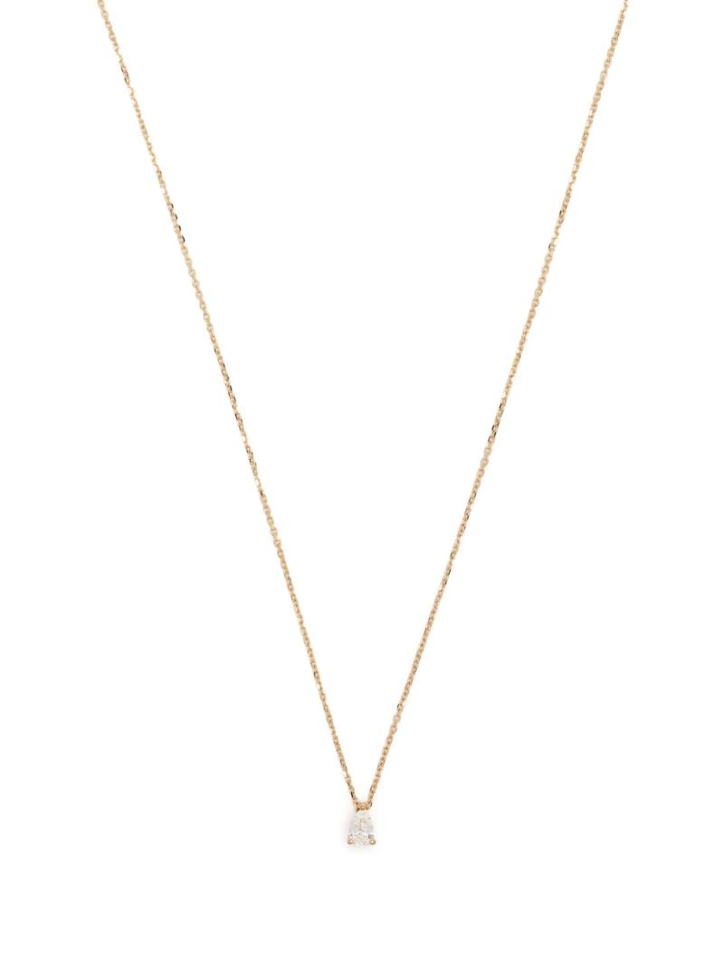 18k Yellow Gold Diamond Necklace