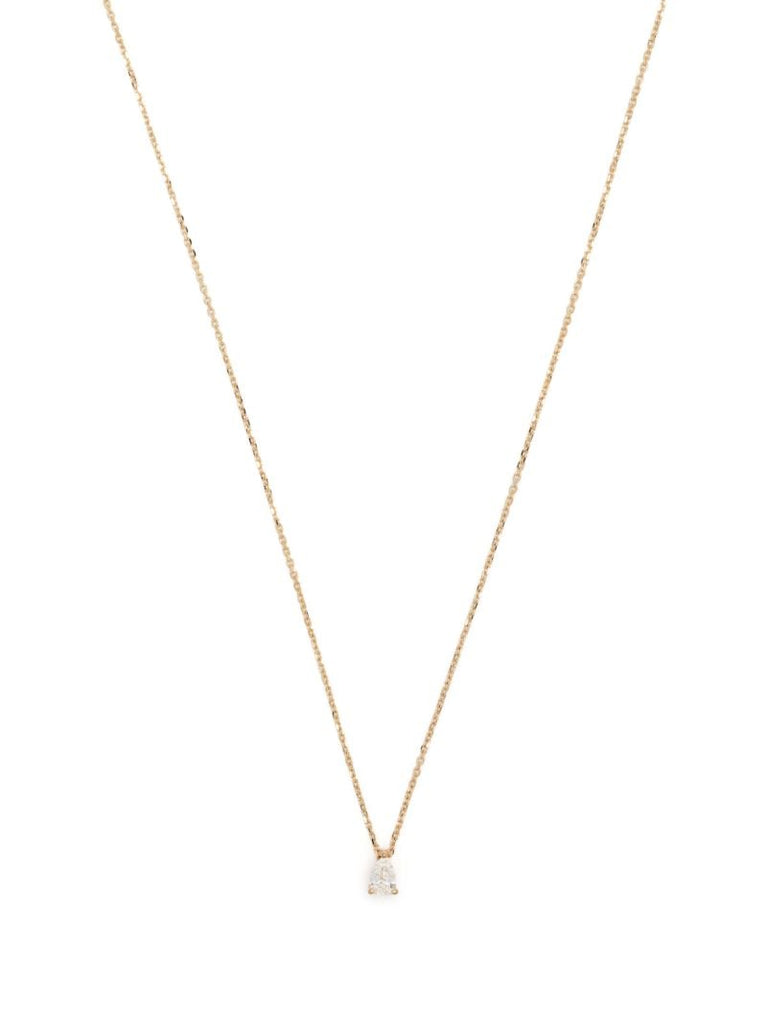 18k Yellow Gold Diamond Necklace