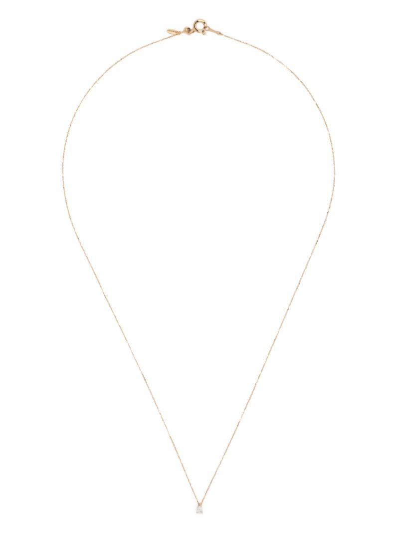 18k Yellow Gold Diamond Necklace
