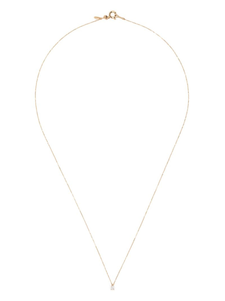 18k Yellow Gold Diamond Necklace
