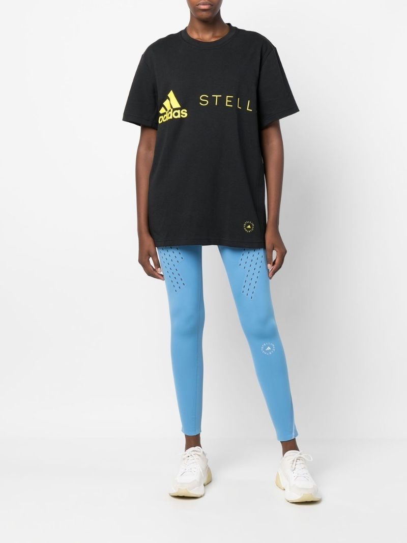 Black Logo Print T-shirt