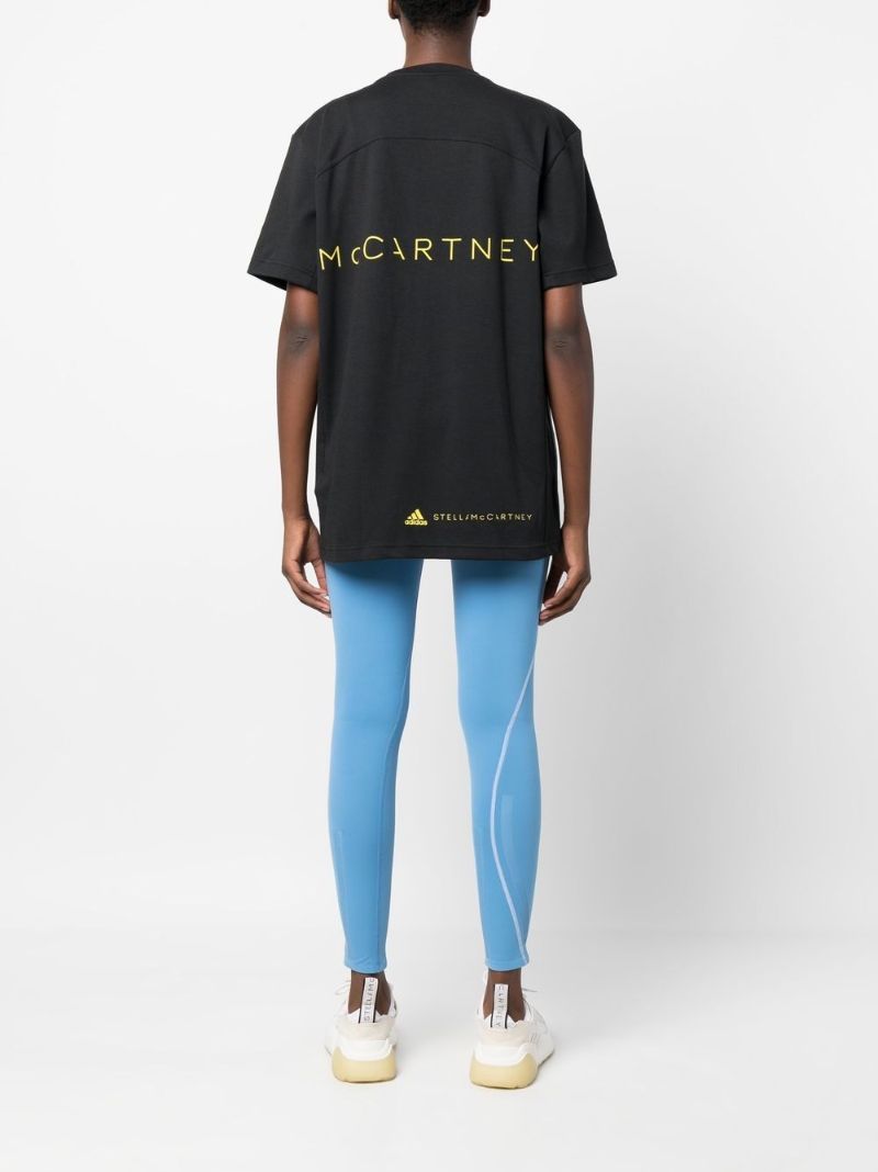 Black Logo Print T-shirt