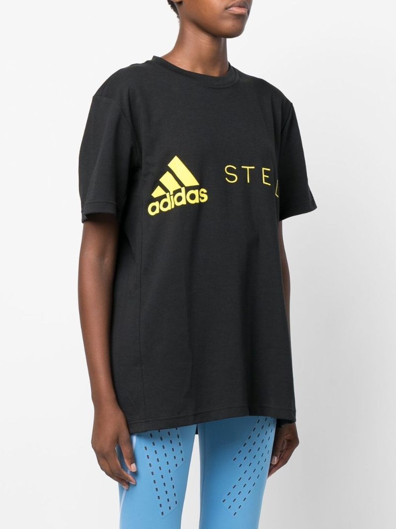 Black Logo Print T-shirt