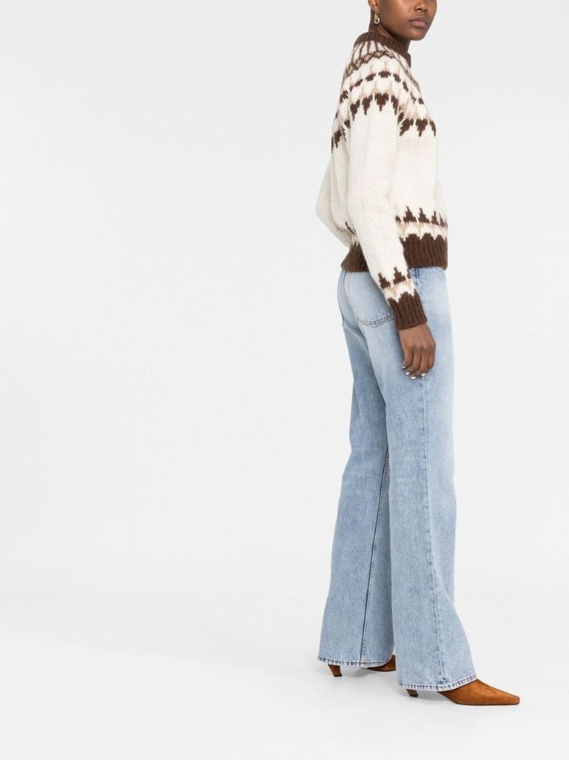 Neutral Fair Isle Sweater