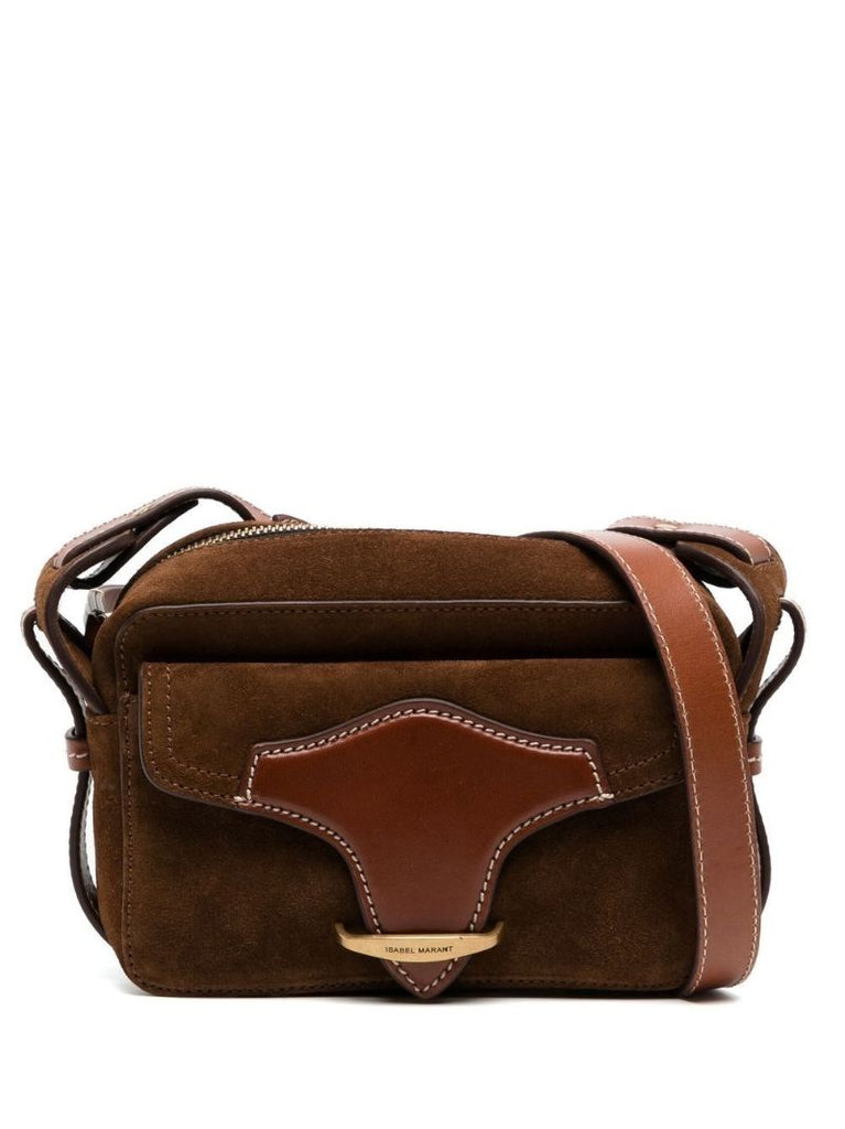 Brown Wasy Suede Mini Bag