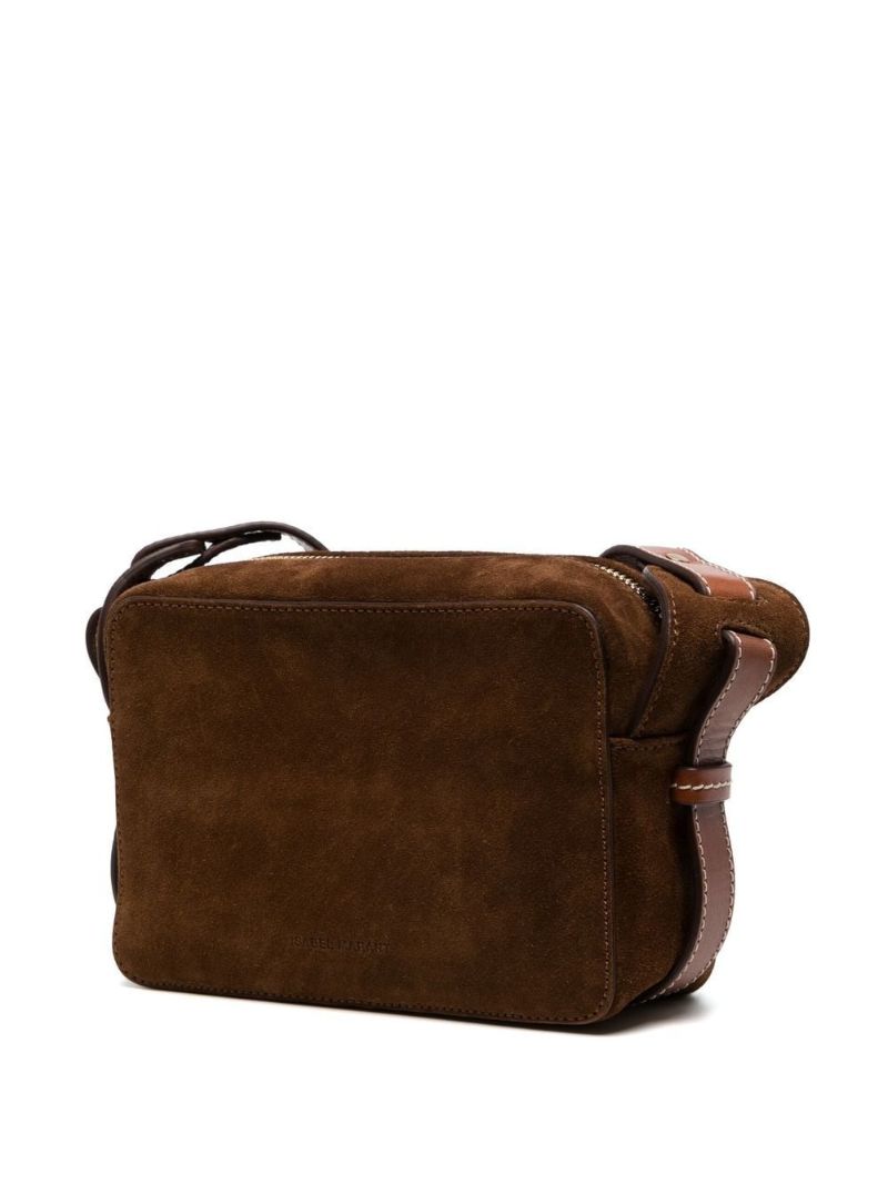 Brown Wasy Suede Mini Bag