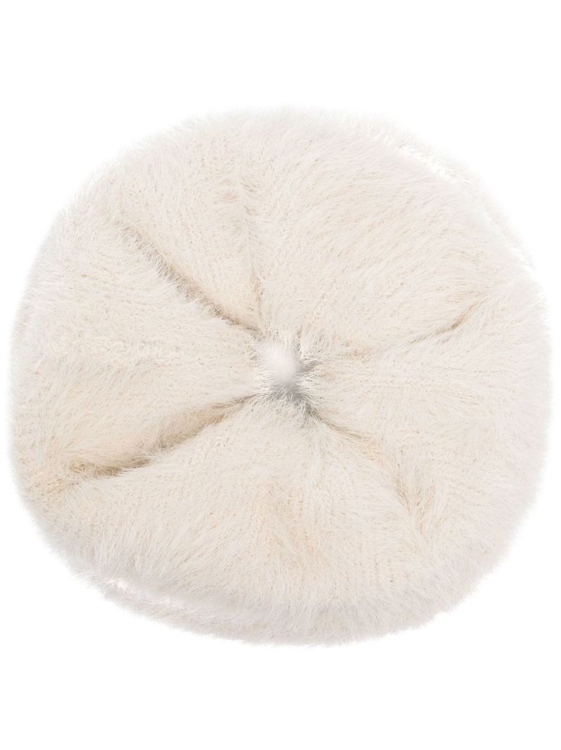 Neutral Plush Hair Scrunchie