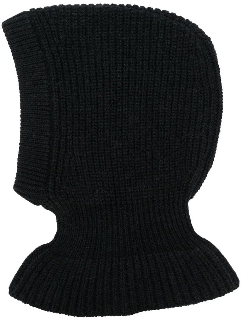 Black Knitted Balaclava