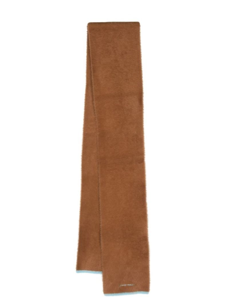 Brown L'echarpe Neve Scarf