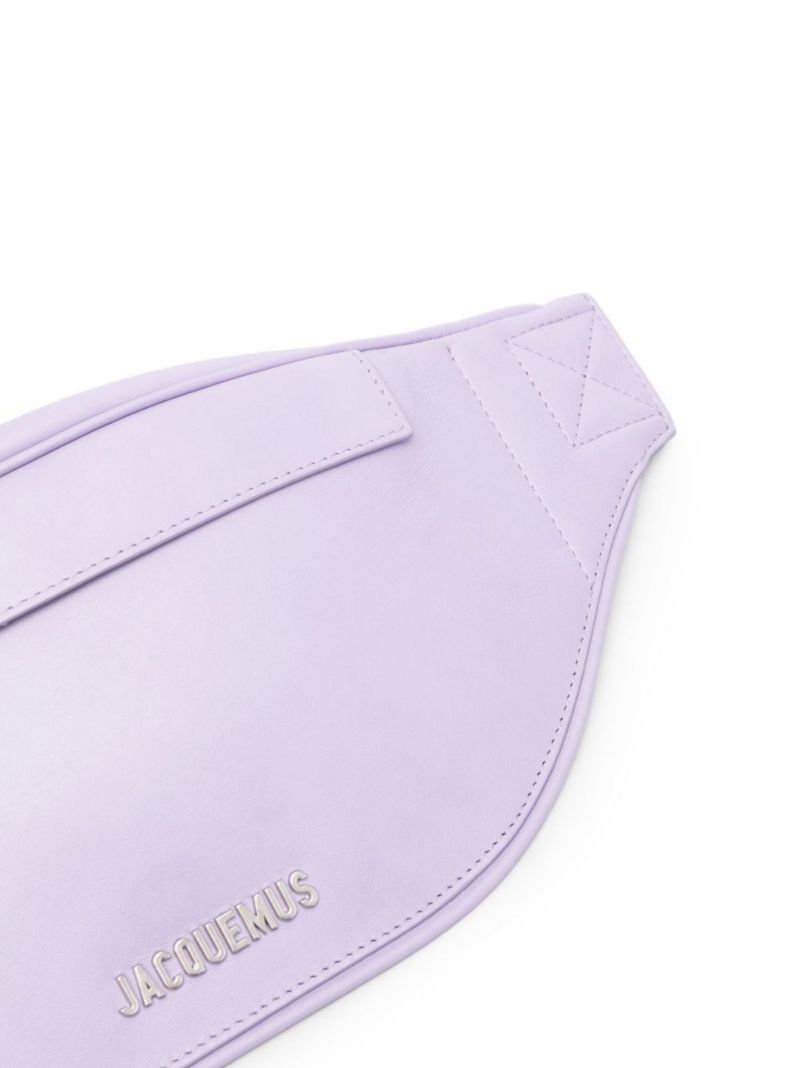 Purple Le Banane Meunier Moulded Leather Belt Bag