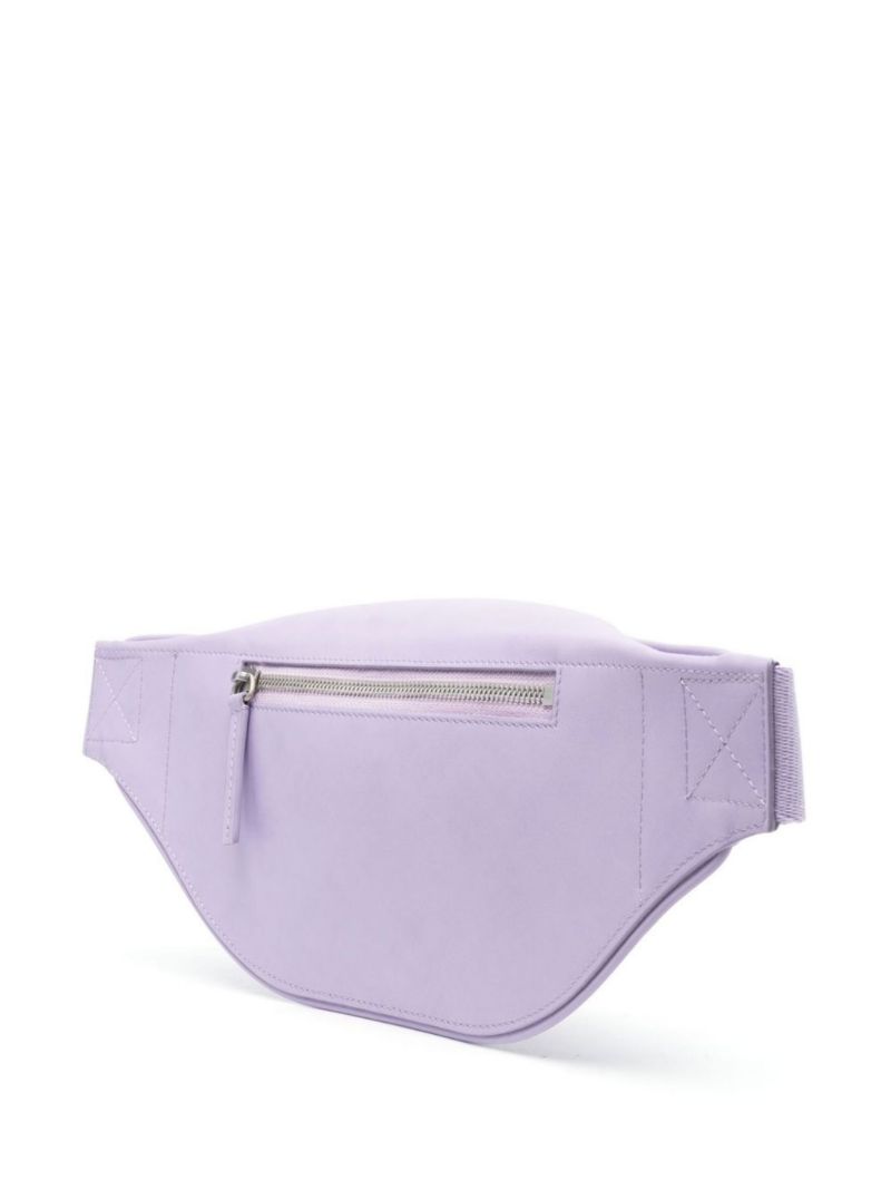 Purple Le Banane Meunier Moulded Leather Belt Bag