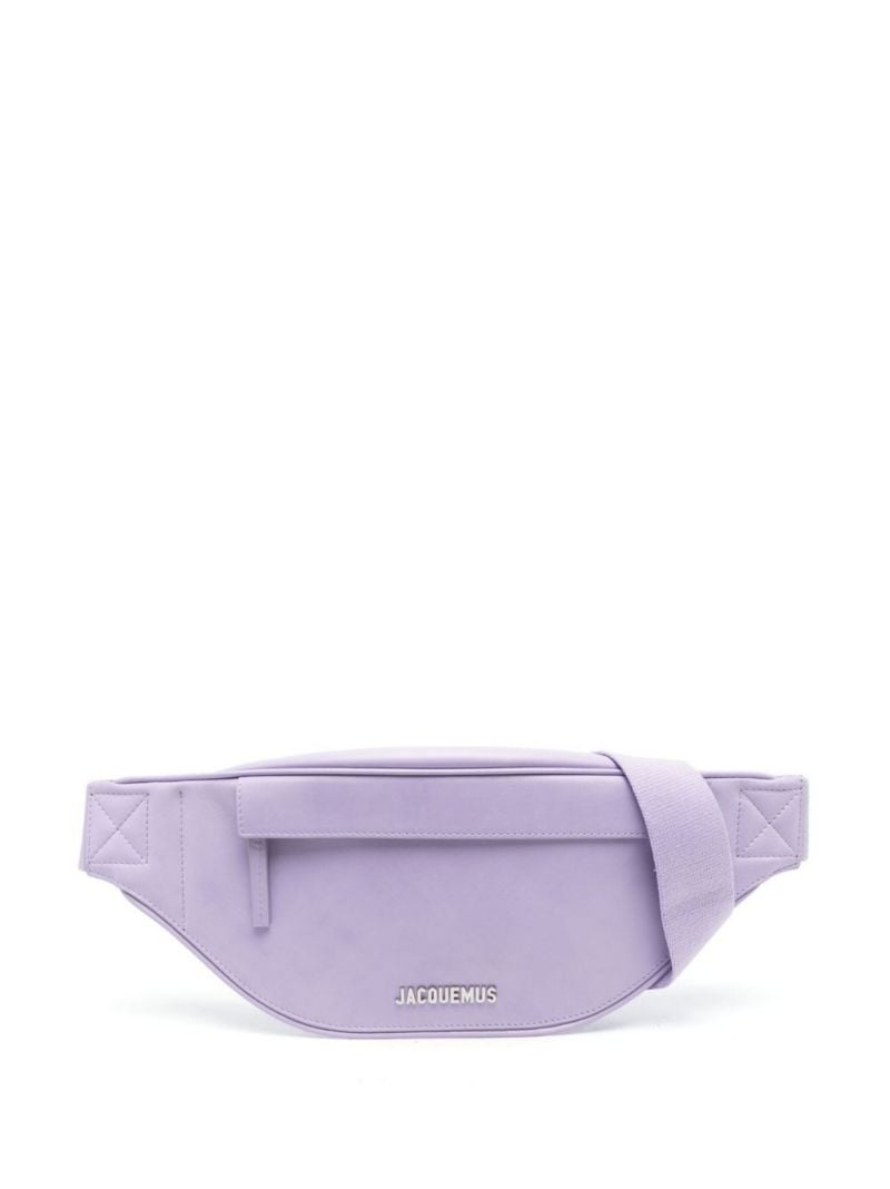 Purple Le Banane Meunier Moulded Leather Belt Bag
