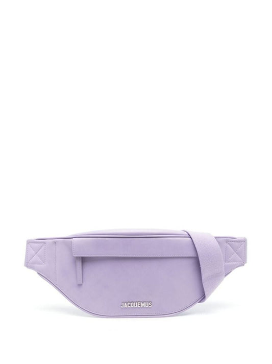Purple Le Banane Meunier Moulded Leather Belt Bag