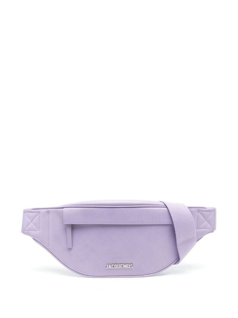 Purple Le Banane Meunier Moulded Leather Belt Bag