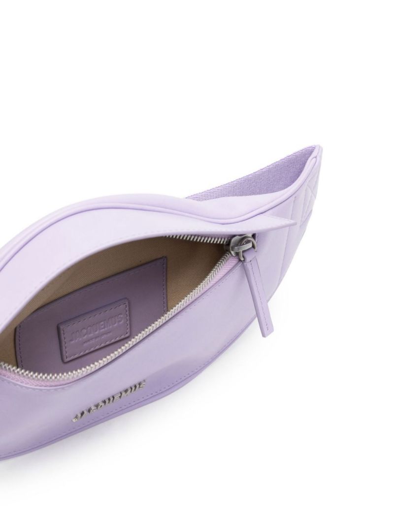 Purple Le Banane Meunier Moulded Leather Belt Bag