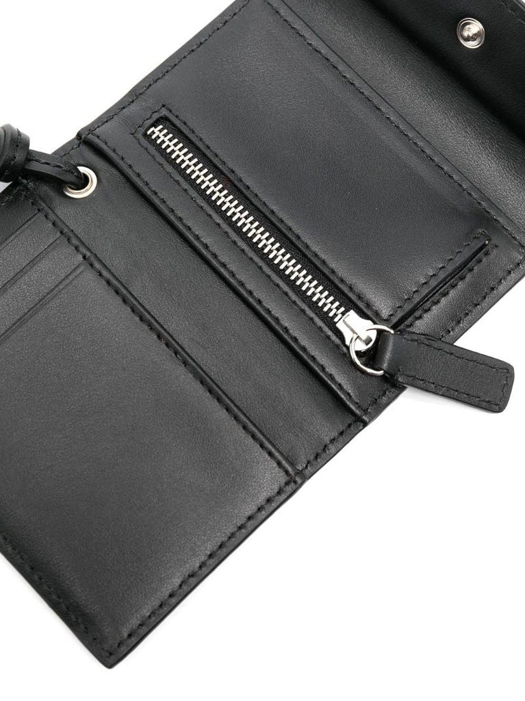 Black Le Porte Leather Wallet