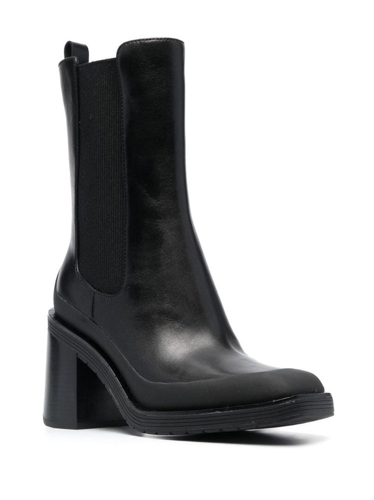 Black Expedition 85 Leather Chelsea Boots