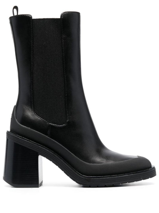 Black Expedition 85 Leather Chelsea Boots